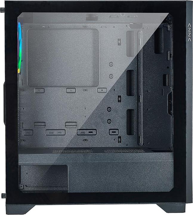 Produktbild Linkworld Hive 450 GAMING Miditower Schwarz RGB retail - Midi/Minitower - ATX (mATX, ITX, ATX, E-ATX)