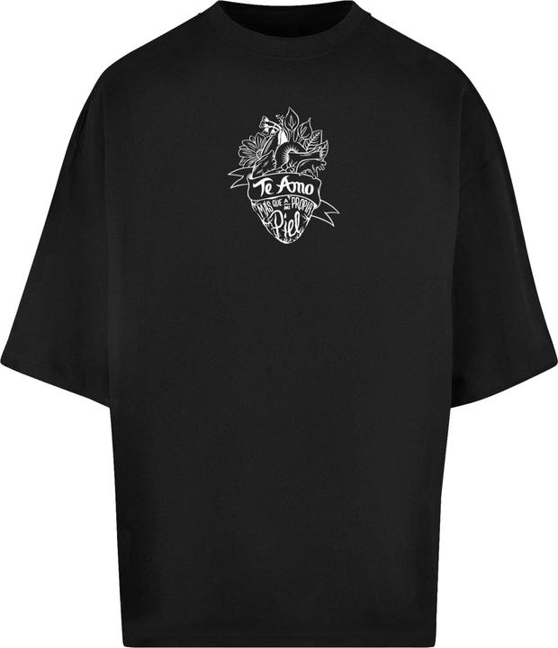 Merchcode Frida Kahlo - Te amo outline Huge Tee - 116713