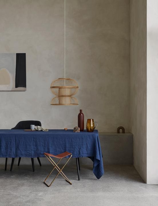 Produktbild Broste Copenhagen Gracie Tischdecke Leinen Insignia Blue 200x160cm (200 x 160 cm)