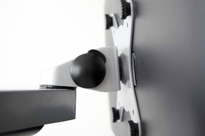 Image du produit Kenson Monitor Arm med gaspatron (sølv) (Tables, 32")