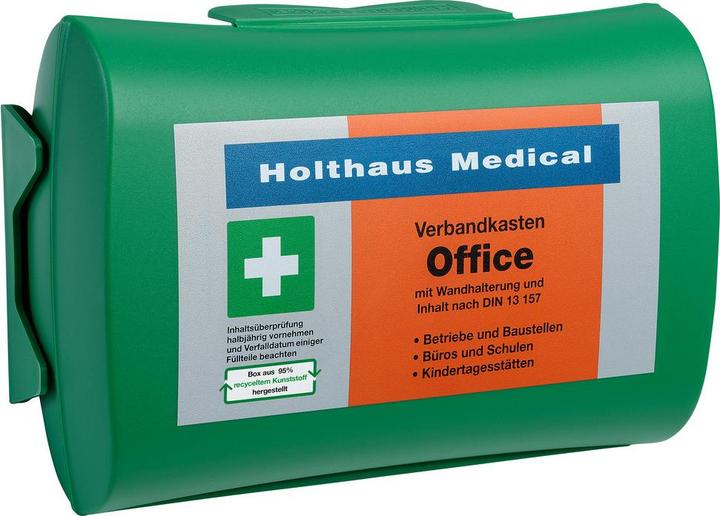 Image du produit Holthaus Medical Trousse de secours Office DIN 13157 vert (Trousse de secours)