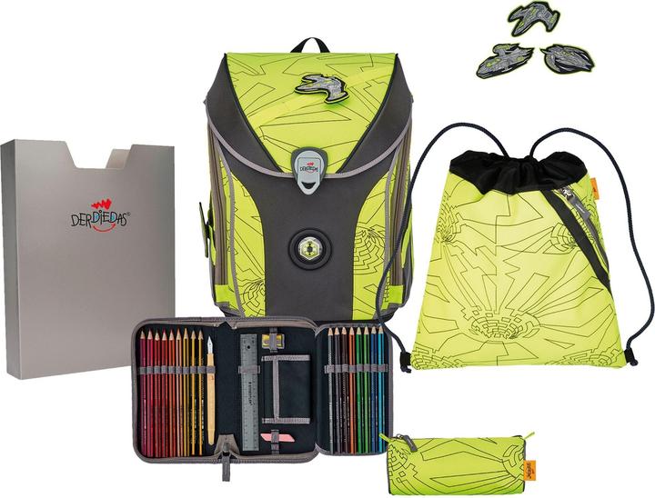 Produktbild Derdiedas ErgoFlex Max Superflash Schulranzen-Set 5-teilig (24 l)