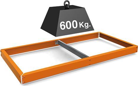 Produktbild SimonRack Stahlfachboden SIMONFORTE EA 1804 orange 180,0 x 45,0 cm