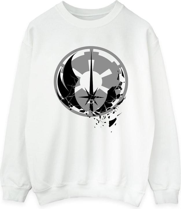 Star Wars ObiWan Kenobi Fractured Logos Sweatshirt (XXL)
