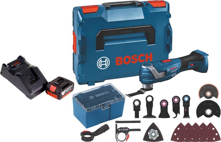 Produktbild Bosch Professional Bosch GOP 18V-34 Professional Akku Multi Cutter 18 V Starlock Plus + 1x Akku 3,0 Ah + Ladegerät +