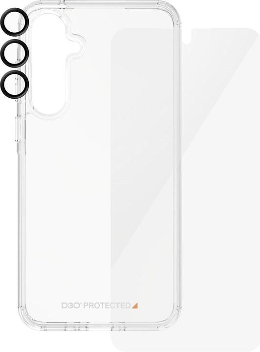Productafbeelding PanzerGlass Bundel Ultra Wide FIt Glas + Etui + Lens (1 Stuk, Samsung Galaxy A55, Samsung Galaxy A54 5G)