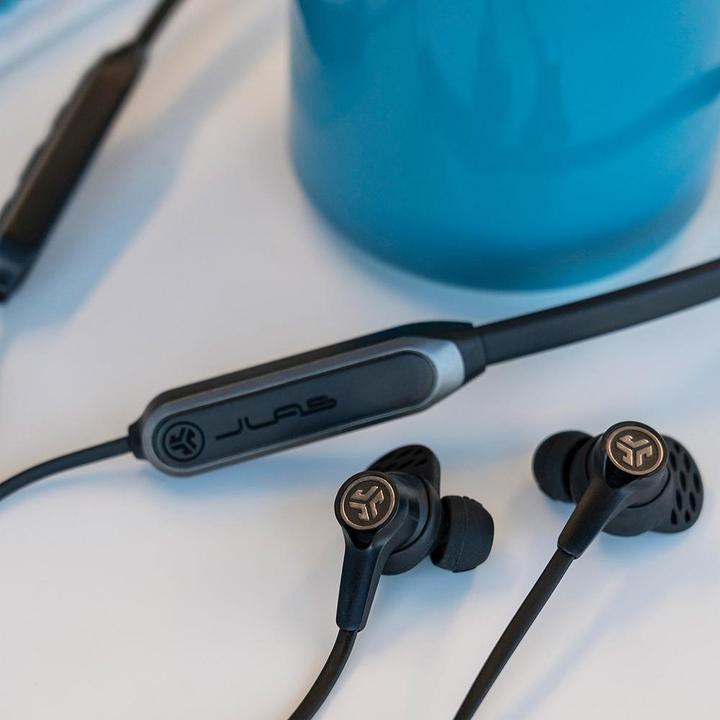 Actual product image JLab Audio Epic ANC Earbuds w Neckband IEUEBEPIC, Black (ANC, 10 h, Wireless)