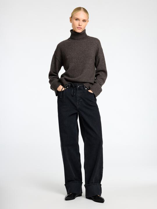 Actual product image Selected Femme Knitted turtleneck jumper (L)