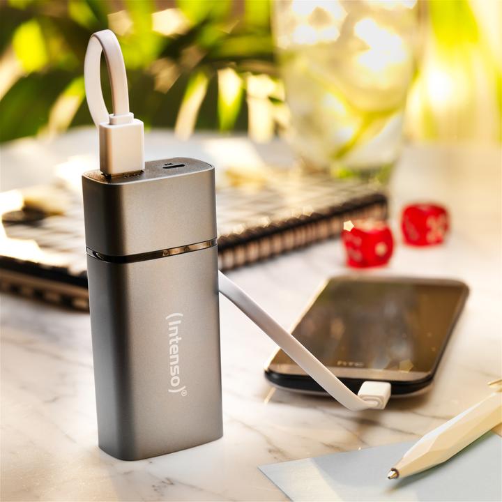 Actual product image Intenso Powerbank PM5200 (5200 mAh, 5 W, 19.24 Wh)