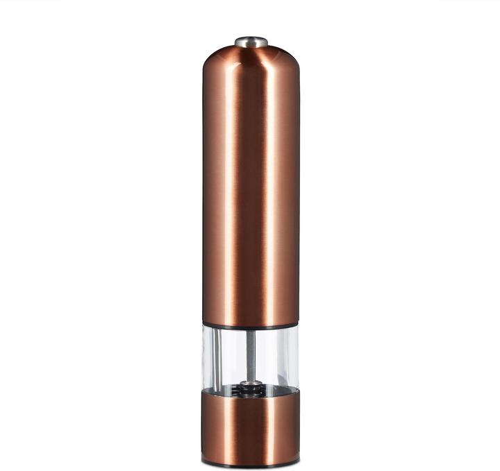 Actual product image Relaxdays Electric Pepper Mill (Chili, Sea salt, Pepper)