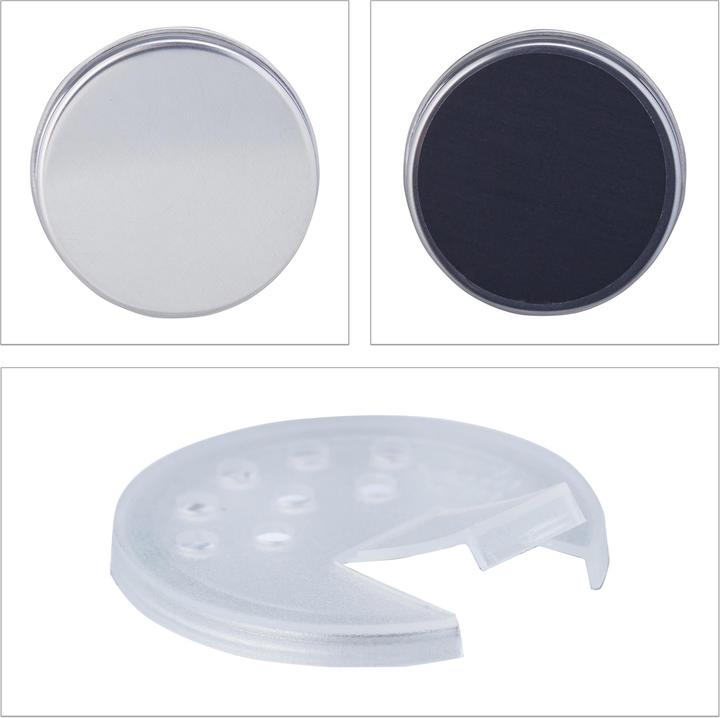 Actual product image Relaxdays Spice jars (0.12 l)