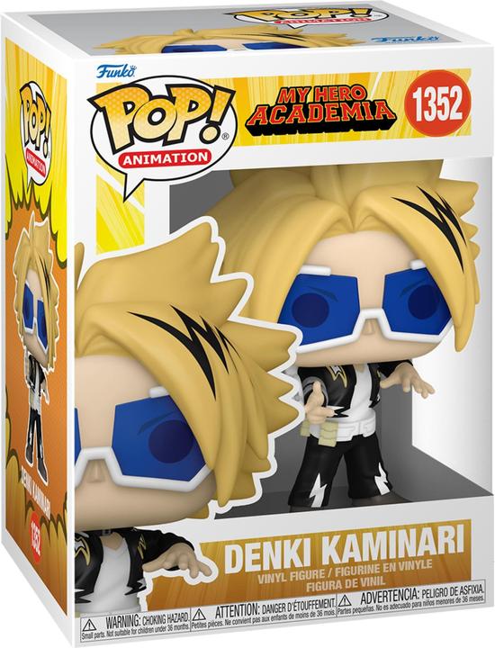 Actual product image Funko My Hero Academia POP! Animation Vinyl figurine Denki Kaminari 9 cm