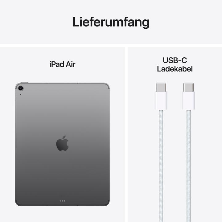 Actual product image Apple iPad Air 13 2025 (M3) (5G, 13", 256 GB, Space Grey)