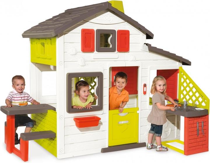 Smoby Friends Haus mit Sommerküche
