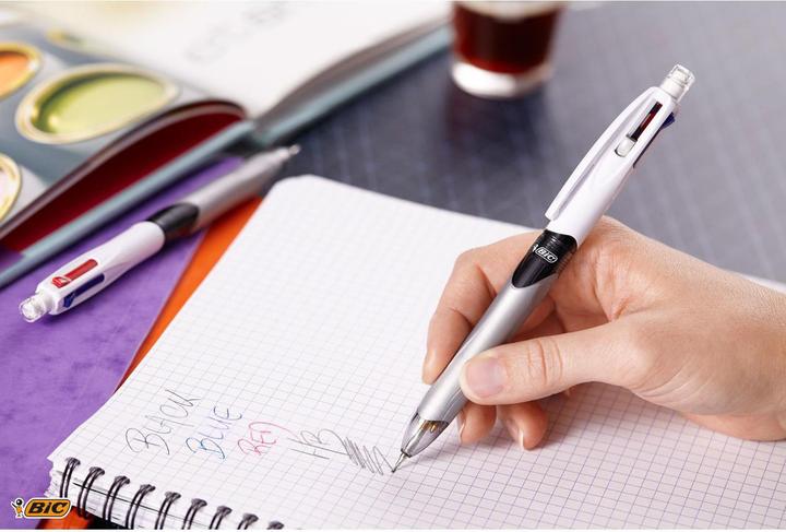 Produktbild Bic 4 Colours Kugelschreiber/Bleistift (White, 1 x)