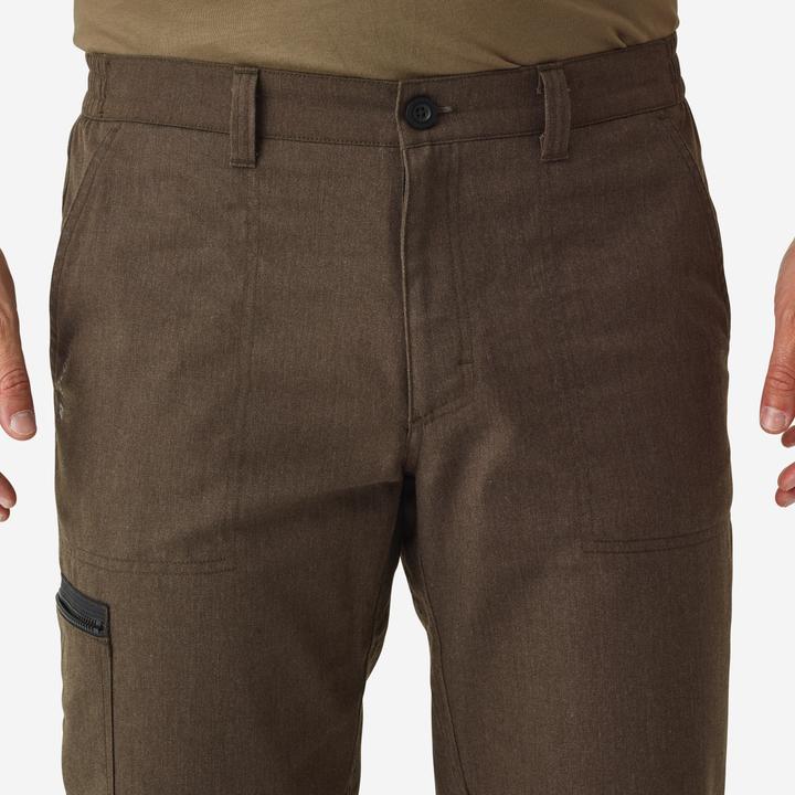 Produktbild Solognac Jagdhose Steppe 100 strapazierfähig braun (3XL)