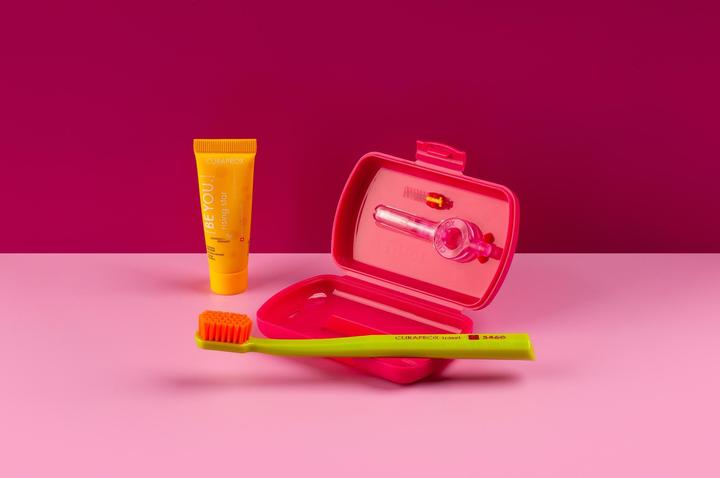 Produktbild Curaprox Travel Set Rot (Weich, 1 x)