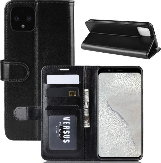 Actual product image MU Classic Crazy Horse Leather Bookcover Series (Google Pixel 4 XL)