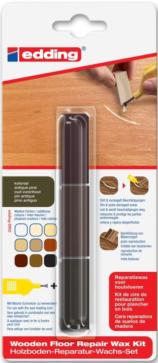 Produktbild Edding Reparaturwachs-Set 8902 REP kolonial (Kolonial, 3 x)