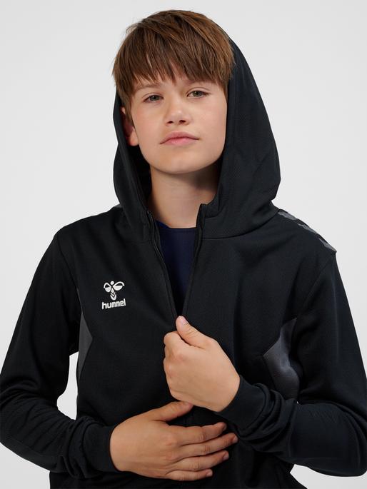 Actual product image hummel Hmlauthentic Pl Zip Hoodie Kids (152)