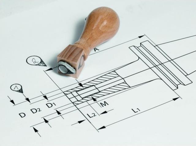 Actual product image Promat Drawing stamp / position stamp