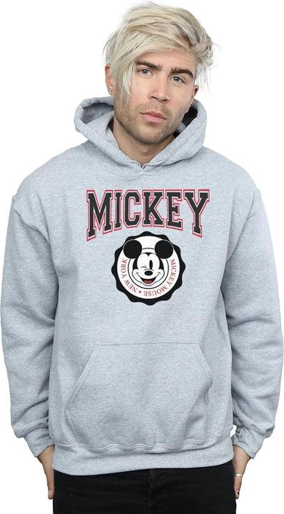 Immagine prodotto Disney Mickey Mouse New York Seal Felpa con Cappuccio Uomo (4XL)