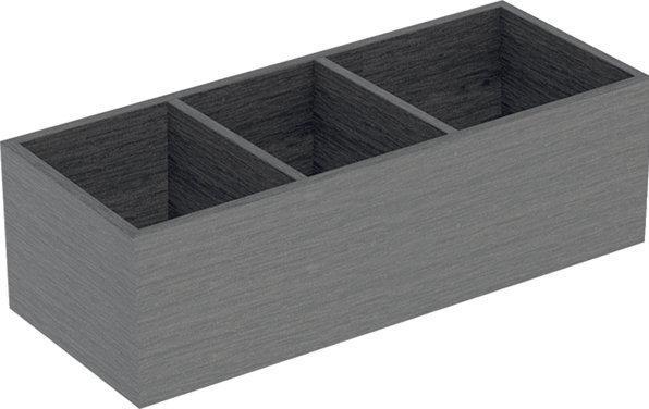 Geberit VariForm Schubladeneinsatz H-Unterteilung, Höhe 9,8 cm