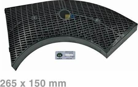 Produktbild AEG Electrolux Kohlefilter Type 10 für Dunstabzugshauben 9029793800, E3CFE10