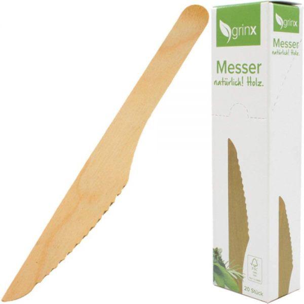 Produktbild False Holz Messer 20er Set (20 x)