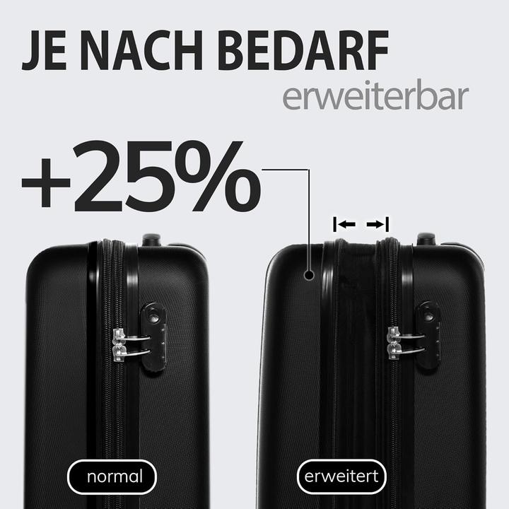 Immagine prodotto Fergé 3-teiliges Hartschalen-Kofferset