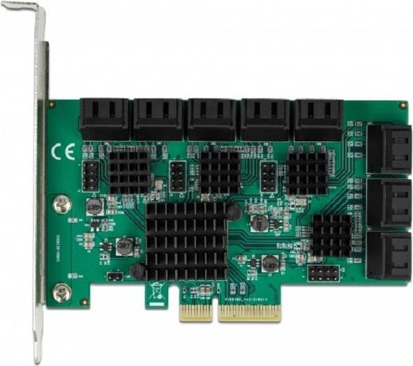 Actual product image Delock SATA PCI Express x4 Card