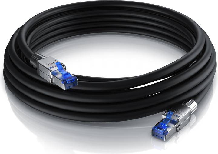 Produktbild Primewire LAN Kabel CAT.8, RJ-45, Netzwerkkabel CAT 8, Gigabit Ethernet 40 Gbit/s, S/FTP Pimf Patchkabel (S/FTP, CAT8.1, 15 m)