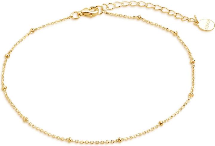 Xenox Symbolic Power Gold Fusskettchen (Silber 925, 26 cm)