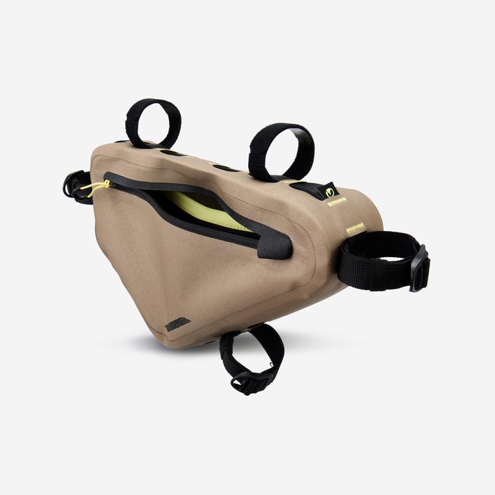 Image du produit Rockrider Sacoche de cadre bikepacking half frame 3L étanche IPX3, ADVT 900 (3 l, Sacoche de cadre)