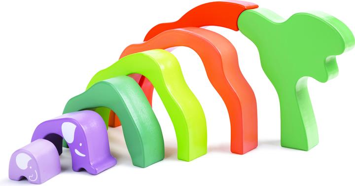 Hape Stacking Blocks Elephant Safari