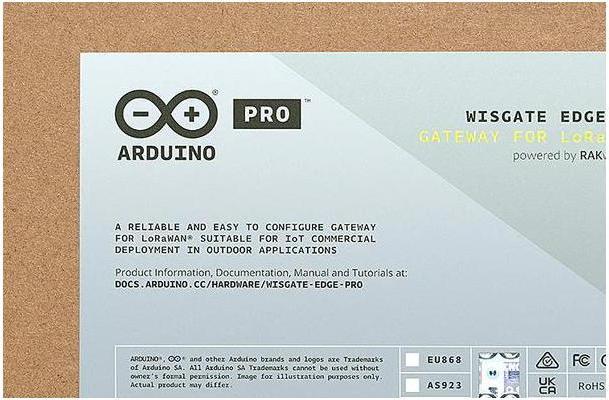 Actual product image Arduino WisGate Edge PRO Europe Gateway for LoRa