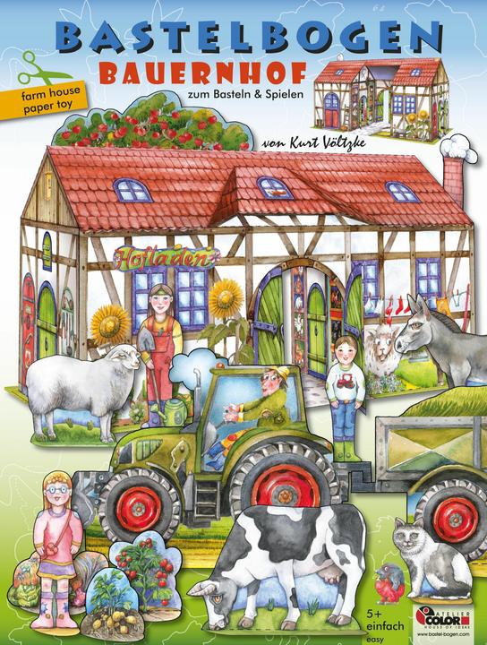 Produktbild Bauernhof Bastelbogen