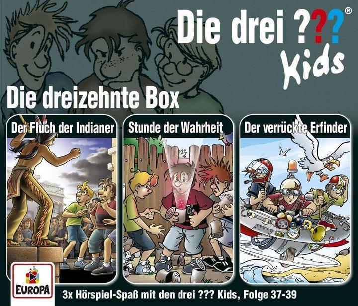 Produktbild Die drei??? Kids 3er Box. Box.13, 3 Audio-CDs