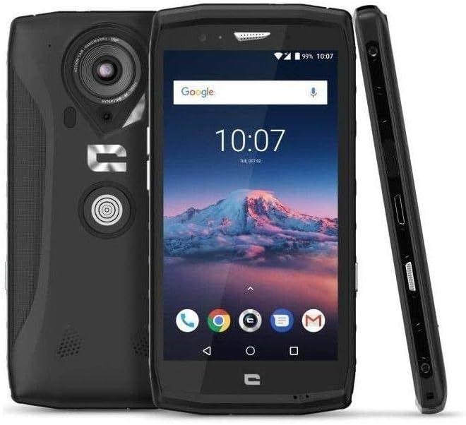 Crosscall Refreshed Trekker X4 64GB - Black (64 GB, Black, 5.50", Hybrid Dual SIM, 12 Mpx)