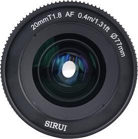 Produktbild Sirui 20AF133X-EB 20mm T1.8 AF Anamorphic Objektiv (Sony E-Mount, Blue Flare) (Sony E, APS-C / DX)