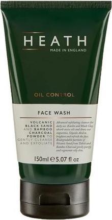 Immagine prodotto Heathcote & Ivory Oil Control Face Wash Detergente esfoliante Sabbia nera Carbone di bambù (Petrolifera)