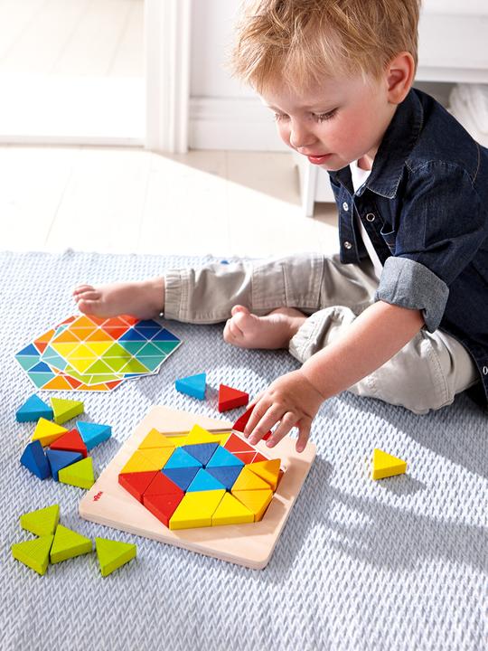 Actual product image Haba Magic triangles (German)
