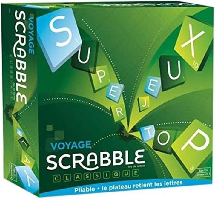 Mattel Games Scrabble Voyage - Jeu de Société - 10 ans et + (Français)