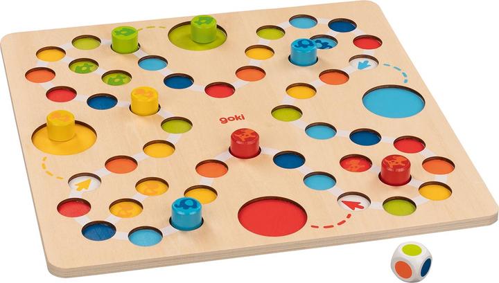 Goki Brettspiel Mein erstes Ludo (Deutsch)