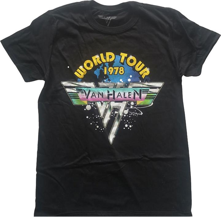 Actual product image Van Halen World Tour 78 Full Colour (M)