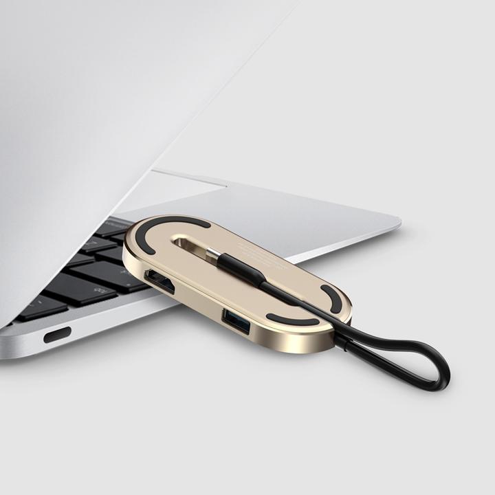 Actual product image Baseus O HUB Series (USB-C, USB-A)