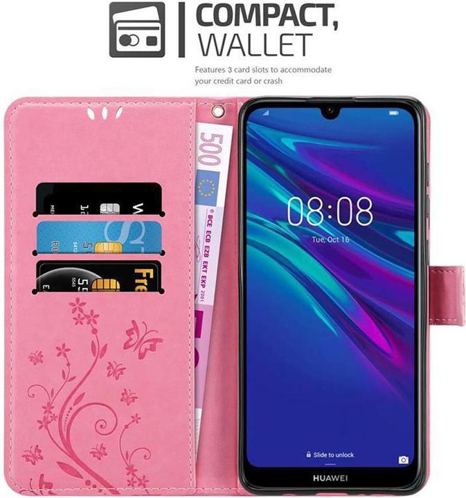 Immagine prodotto Cadorabo Copertina del libro di fiori (Huawei Y6 (2019))