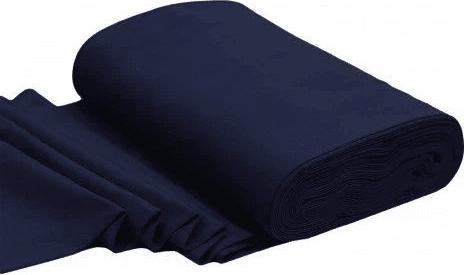 Würfel & Mütze Tissu bio pour manchettes Marine