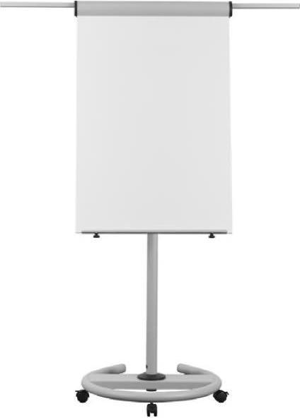 Bi-Office converteerbare flip-over, grijs (70 x 100 cm)