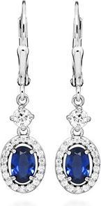 JVD Elegant silver earrings with zircons SVLE0670SH8M100